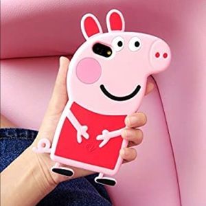 Silicone Peppa Pig IPhone 6s case